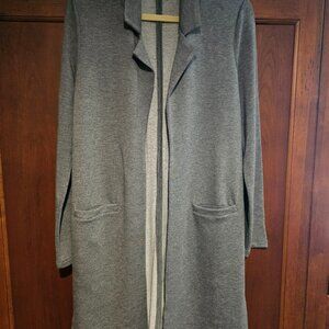JERSEY KNIT CASUAL COAT